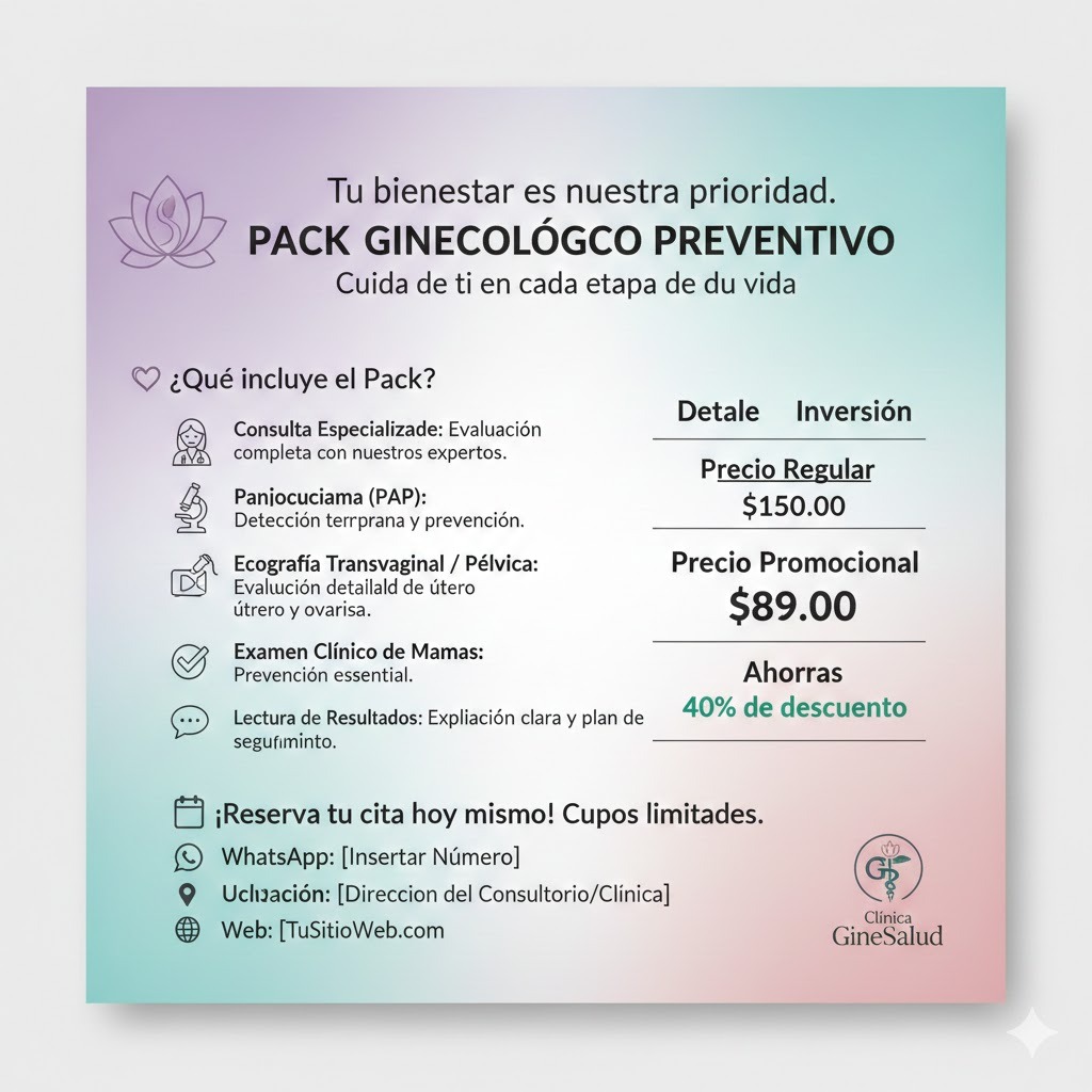 Campaña preventiva de ginecología