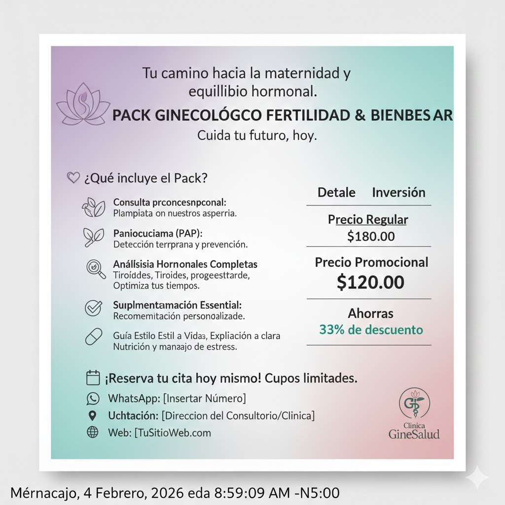 Promoción control prenatal